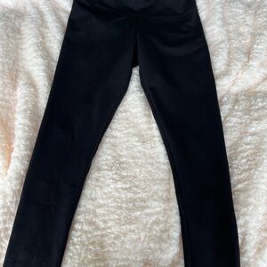 Vicini Black Leggings Sleek Matte Finish